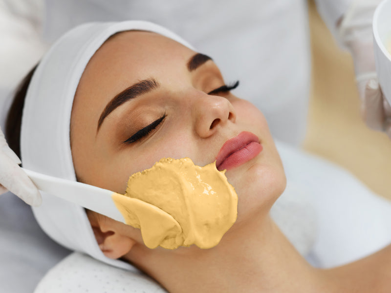 Gold Collagen Peel-Off Modeling Mask"Rubber Mask"