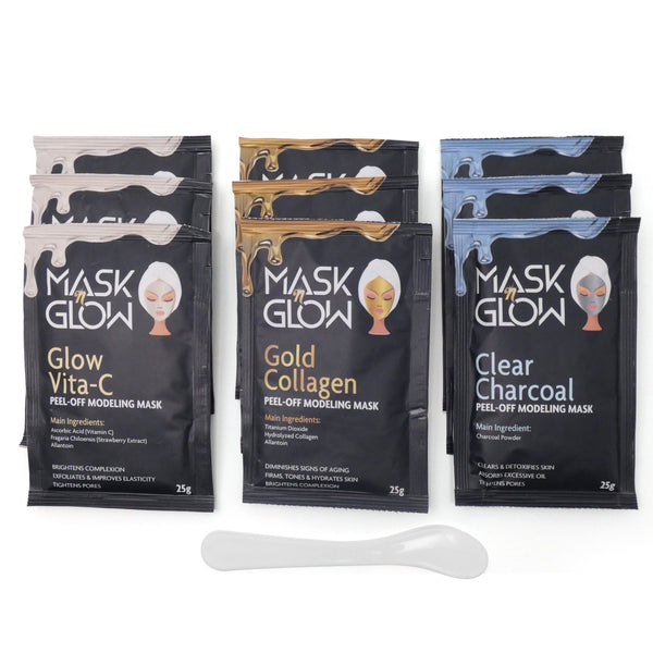 Moding Mask MaskNGlow | Premium Peel Off Modeling Masks, Rubber Masks